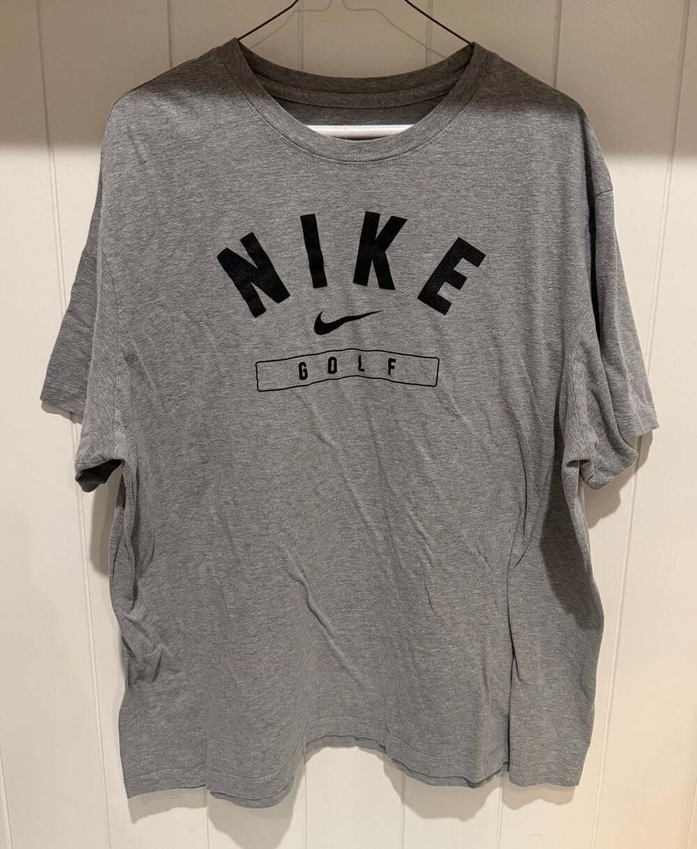 Nike Golf T-Shirt Heather Gray The Nike Tee XXL